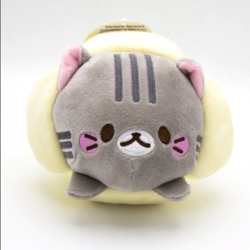 ✌🏼3/$30✌🏼Bananya - Mackerel Bananya Mochibi Plush